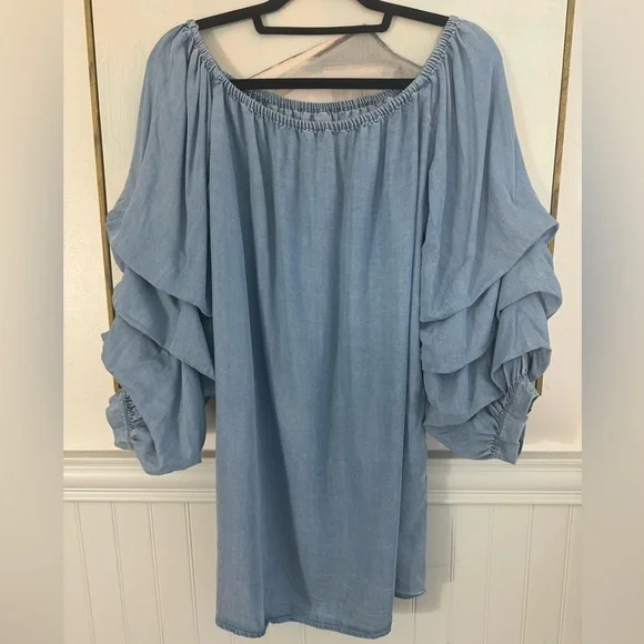 Zara Collection The Butterfly Dress Off-Shoulder Mini - Picture 5 of 12